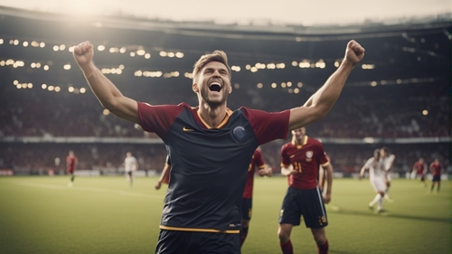 Un footballer qui gagne, grâce aux bookmakers alternatifs